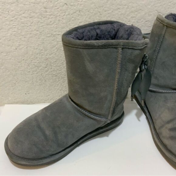 Bearpaw Phylly Boots with lace-up back size 8 - Picture 5 of 15